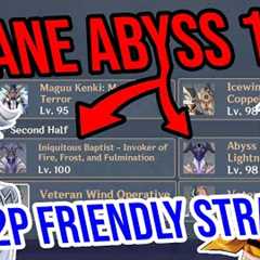 4.6 Abyss 12 is INSANE! Best 4★ Teams, Tips, & Speedrun! Genshin Impact
