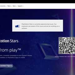 PlayStation Stars Loyalty Scheme Experiences Outage on PS App