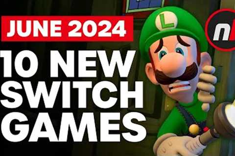 10 Exciting New Games Coming to Nintendo Switch - June 2024