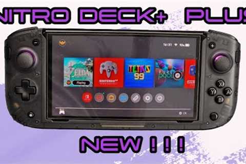 CRKD Nitro Deck + (Plus) for Nintendo Switch -  Unbox | Test | Review #crkdgg @crkdgg