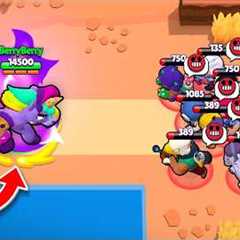 OP BERRY HYPERCHARGE BREAKS THE GAME! (Brawl Stars 2024 Funny Moments #161)