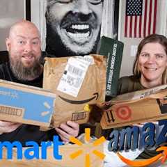 TOTALLY BLIND MYSTERY Amazon and Walmart Customer Return Packages