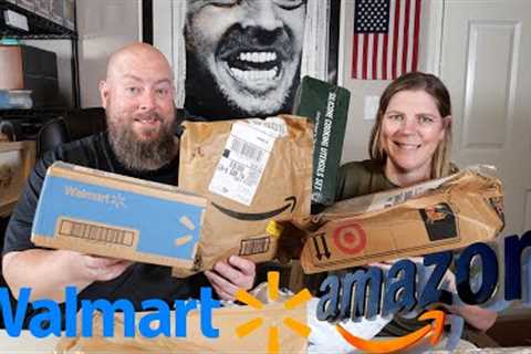 TOTALLY BLIND MYSTERY Amazon and Walmart Customer Return Packages