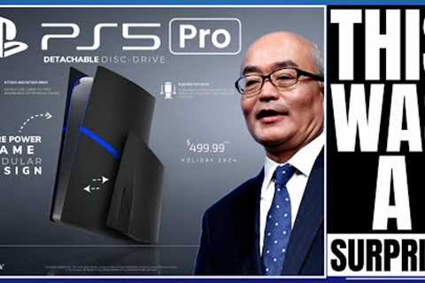 PLAYSTATION 5 - PS5 PRO CONSOLE DESIGN / SURPRISING NEWS FROM SONY / SONY ACKNOWLEDGES THE PSVR 2 O…