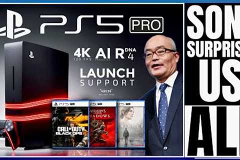 PLAYSTATION 5 - NEW PS5 PRO GAMES TOMORROW CERTS LEAK !? / 2 BIG PS5 EXCLUSIVE NEWS! / SONY SURPRIS…