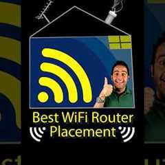 Best Router Placement for Strong Wi-Fi 📶🏠 #WiFiTips