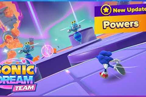 Sonic Dream Team NEW UPDATE | Powers | Apple Arcade | 4k Gameplay