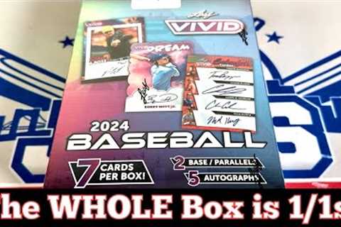 😳WHAT THE?!  *EVERY* CARD IN THE BOX WAS A 1/1 ?!?