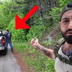 (OFF GRID)  WEIRD GUY BLOCKED MY ROAD AND WHAT HE DID WILL SHOCK YOU!