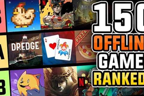 Best Offline Games for Android & iOS 2025 Tier List | 150 Beautiful Offline Games