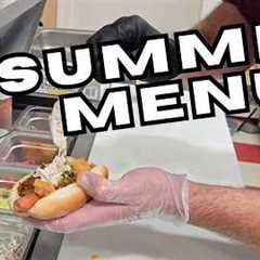 Summer Menu at Chris'' Red Hots! | NYC Hot Dog Stands