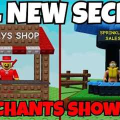 All New Secret TRAVELLING MERCHANTS FULL SHOWCASE in Grow a Garden… (Beanstalk Update)