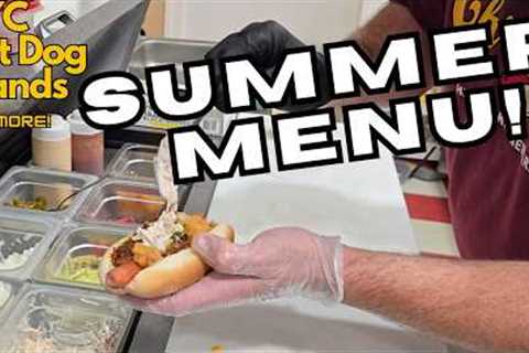 Summer Menu at Chris'' Red Hots! | NYC Hot Dog Stands