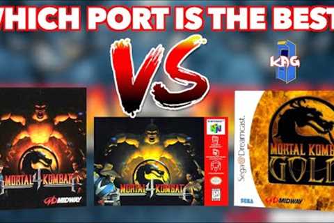 Which Port of Mortal Kombat 4 is the BEST?! | Dreamcast Vs Nintendo 64 Vs Playstation